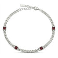 Ruby Curb Bracelet