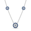 Azure Dot Necklace