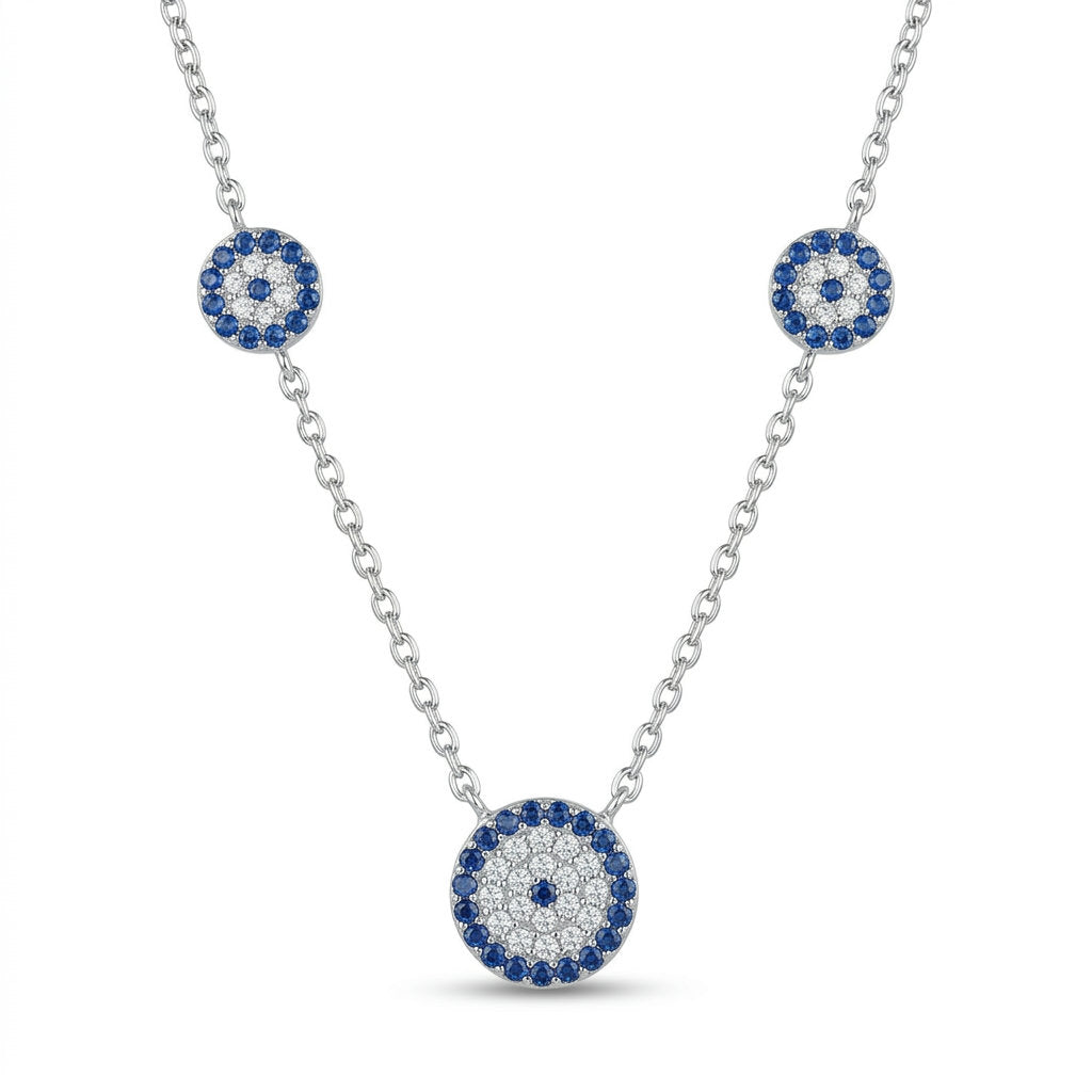 Azure Dot Necklace