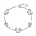 Pearl Butterfly Bracelet