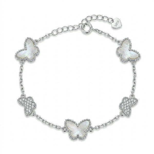 Pearl Butterfly Bracelet