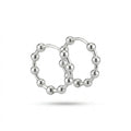 Bead Hoop Earrings