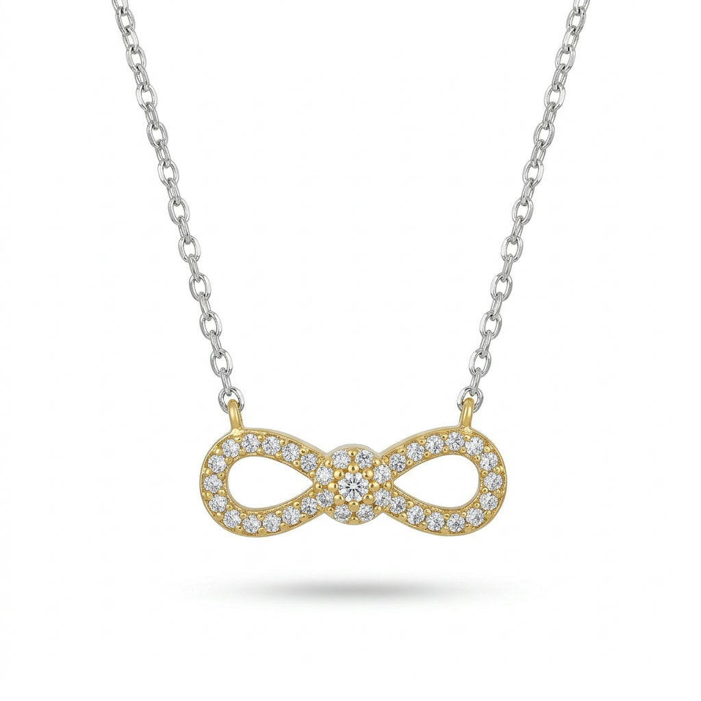 Golden Ribbon Necklace