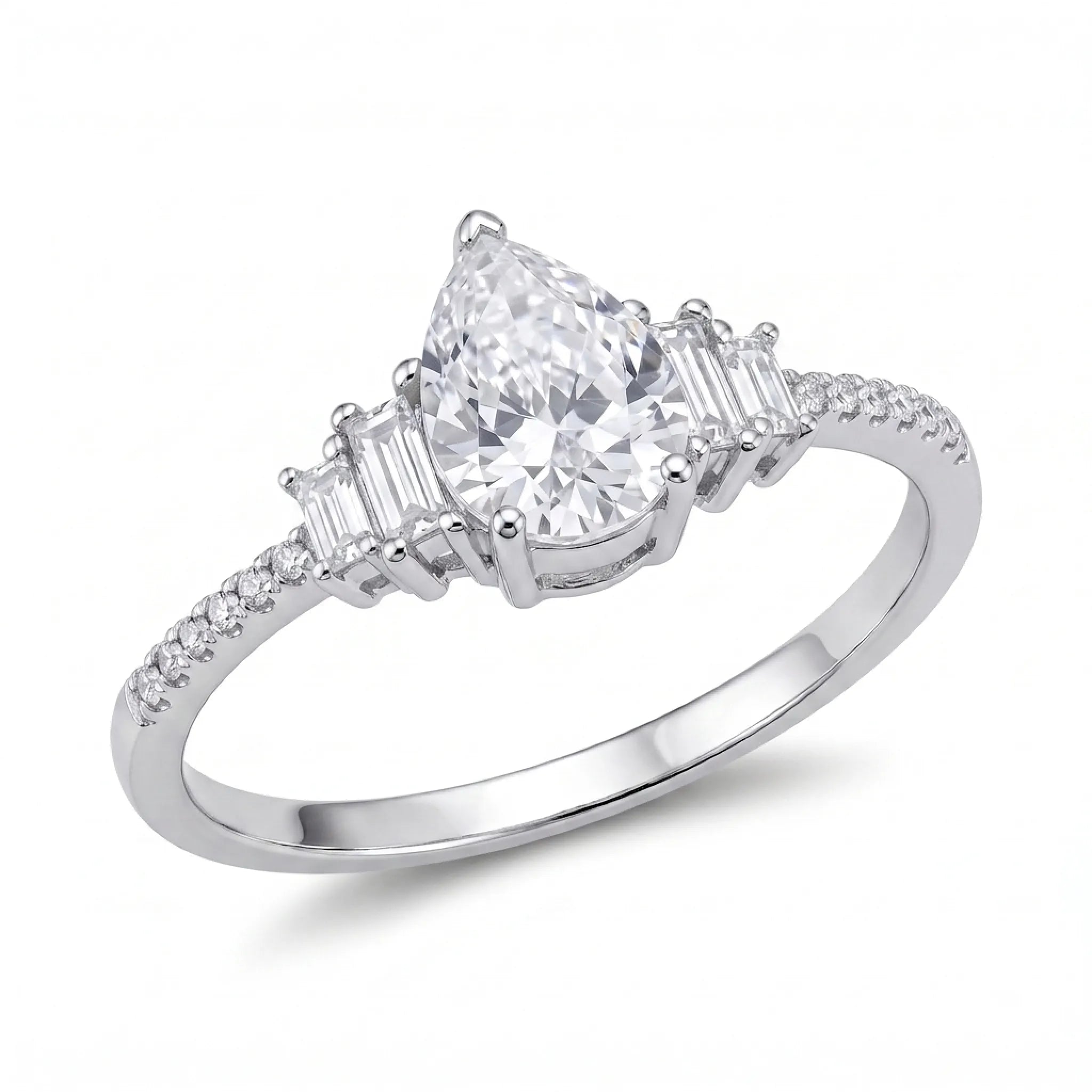Teardrop Elegance Ring