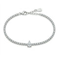 Crystal Teardrop Tennis Bracelet