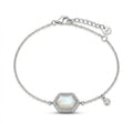 Shell Hexagon Bracelet