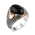 Legacy Black Rings (Semi-Precious Stone)