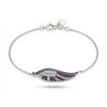 Amethyst Wing Bracelet