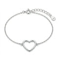Silver Heart Bracelet