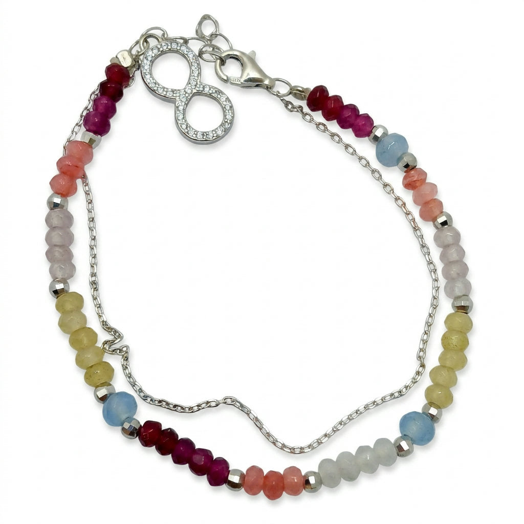 Infinity Bead Bracelet