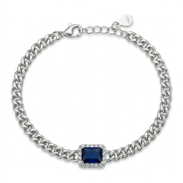 Blue Gem Bracelet