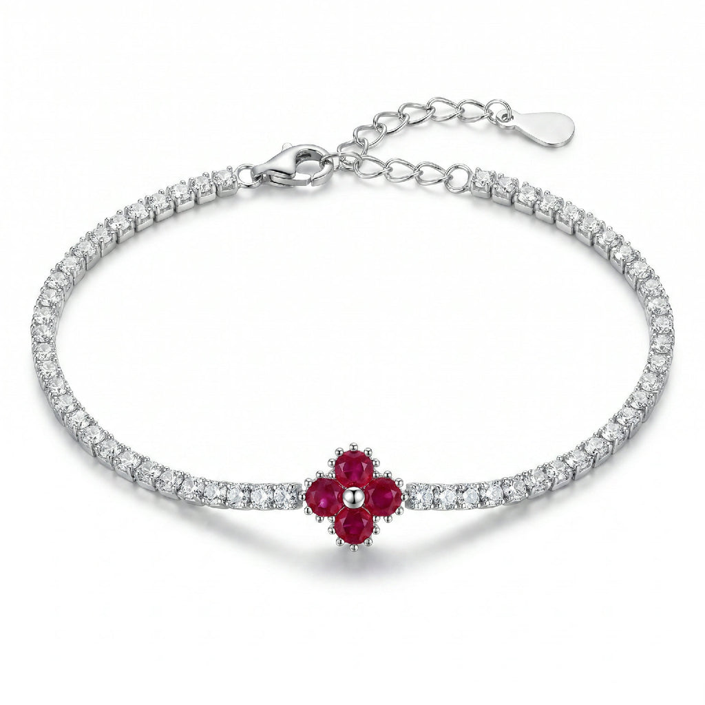 Van Cleef "Red" Tennis Set