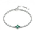 Van Cleef "Green" Tennis Set