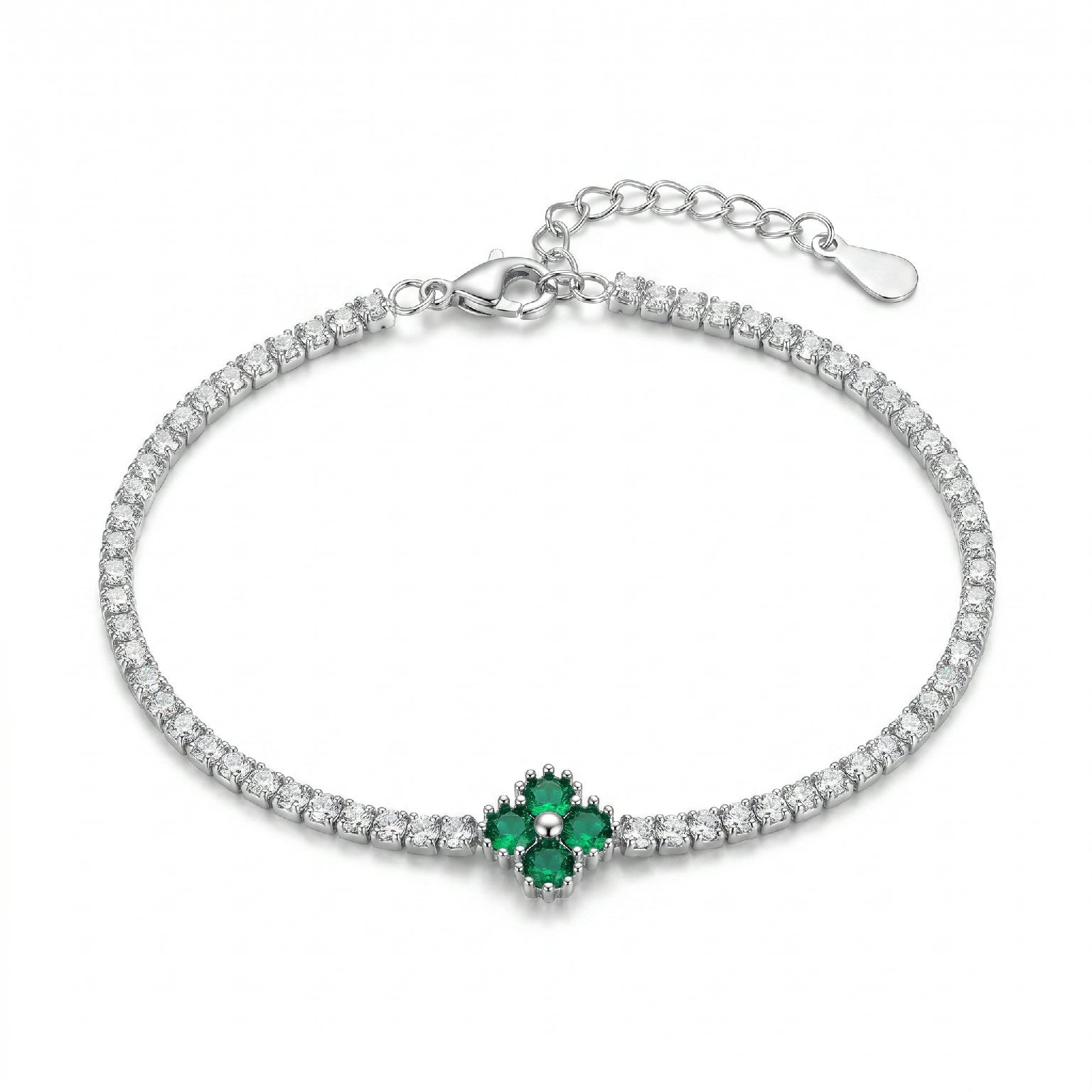 Van Cleef "Green" Tennis Set