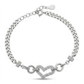 Linked Heart Bracelet