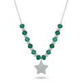 Emerald Star Necklace