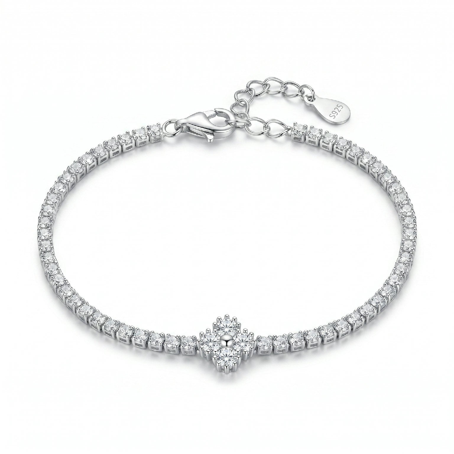 Van Cleef "White" Tennis Set