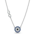 Infinity Nazar Necklace