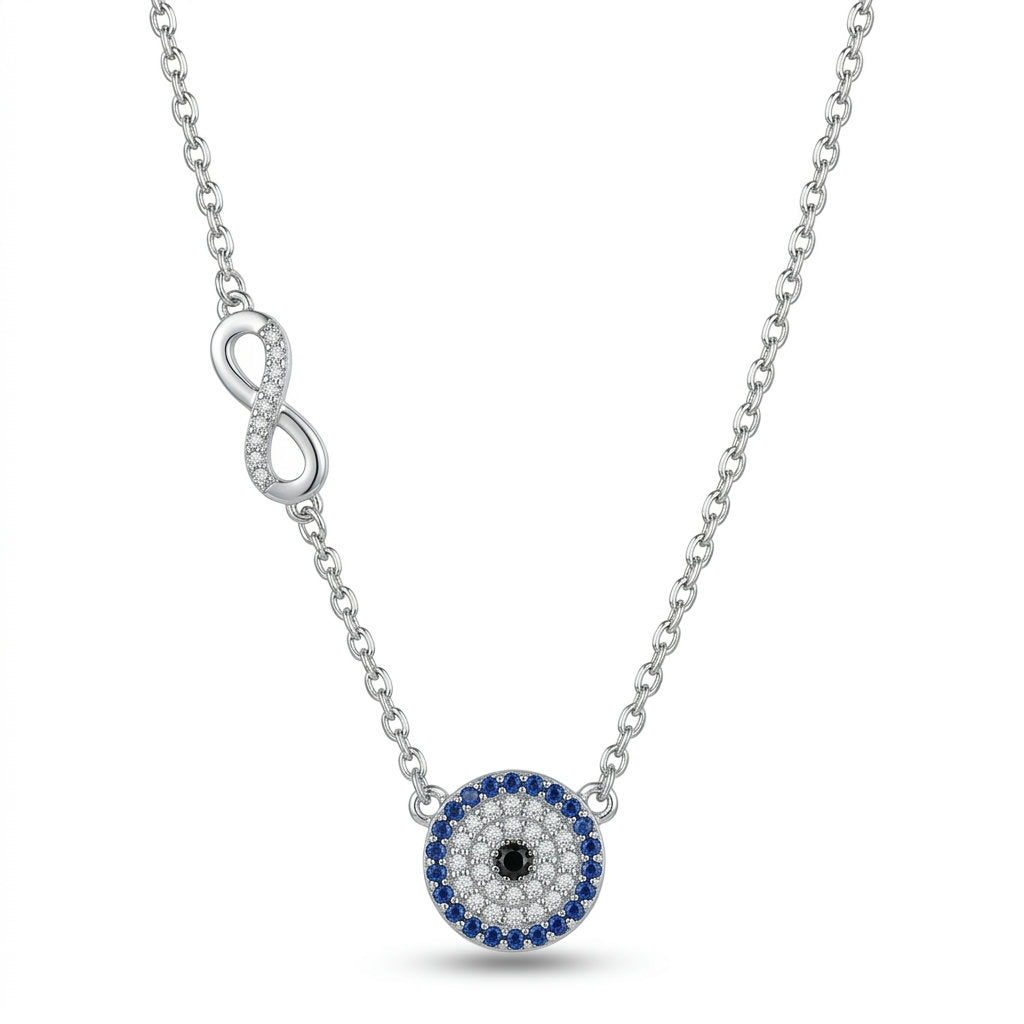Infinity Nazar Necklace