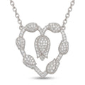 Blooming Heart Necklace
