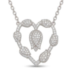 Blooming Heart Necklace
