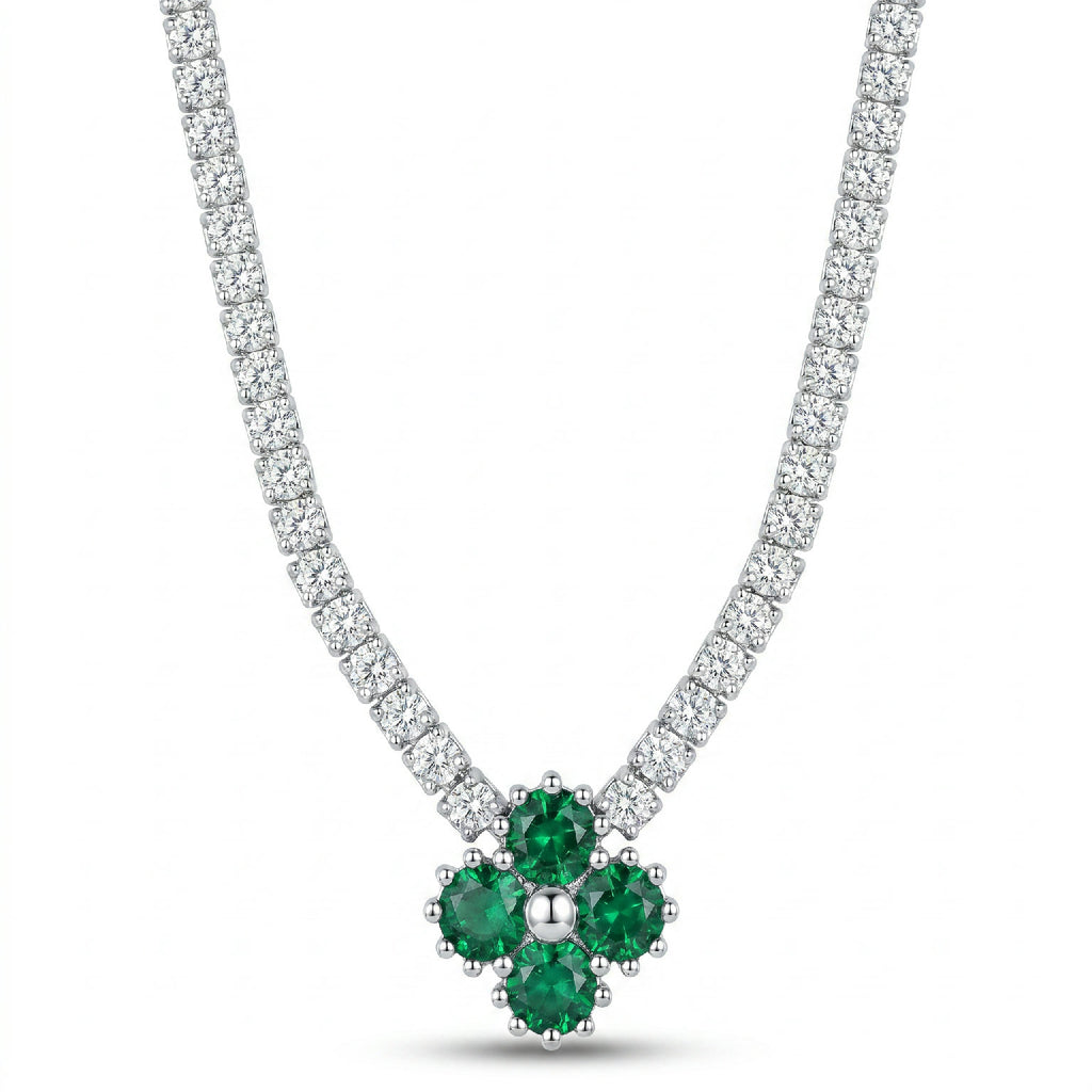 Van Cleef "Green" Tennis Set