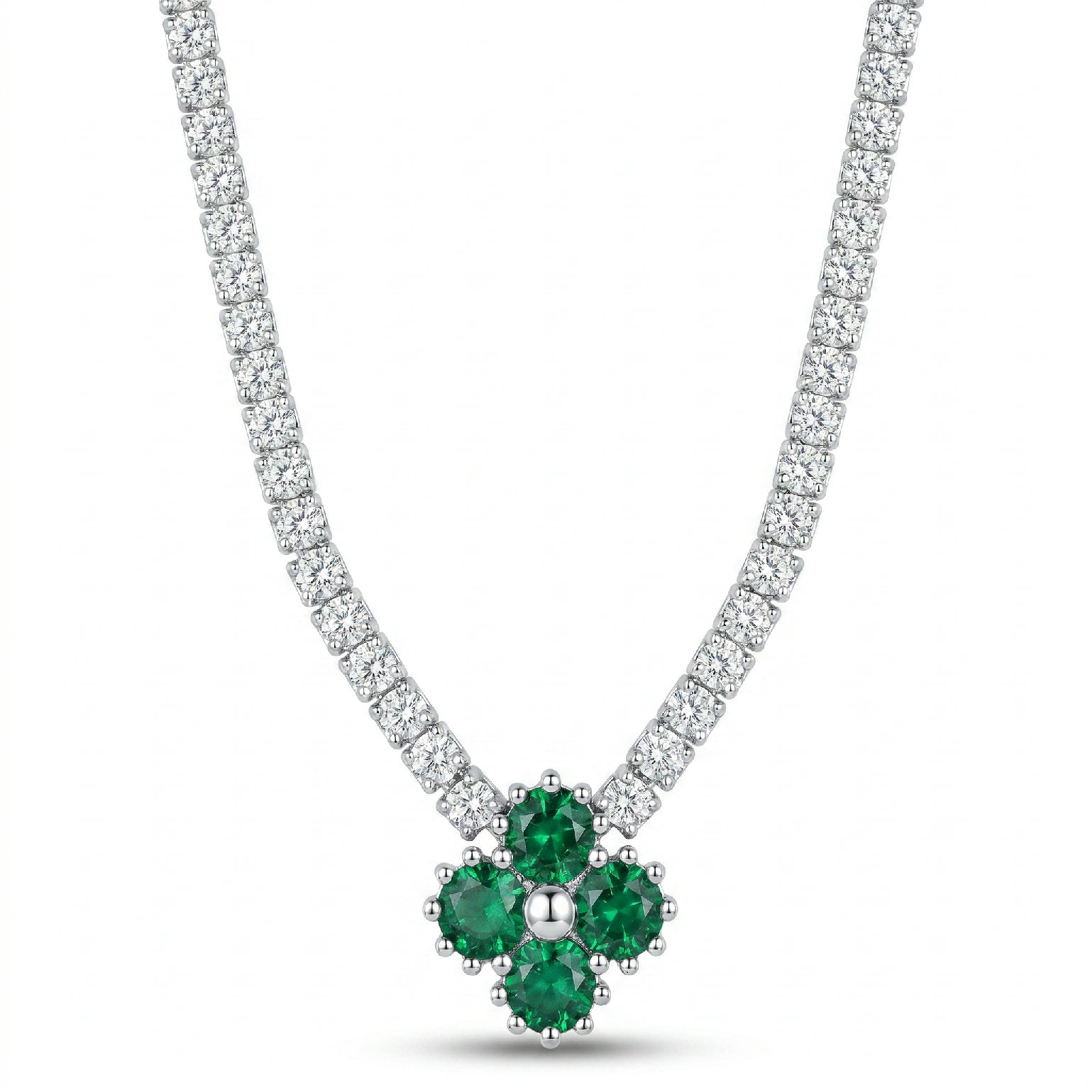 Van Cleef "Green" Tennis Set