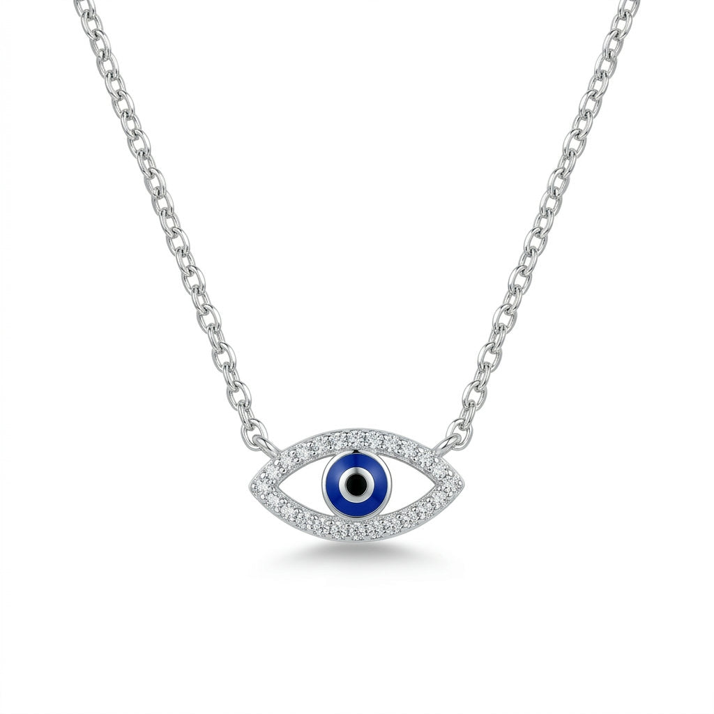 Blue Eye Nazar Necklace