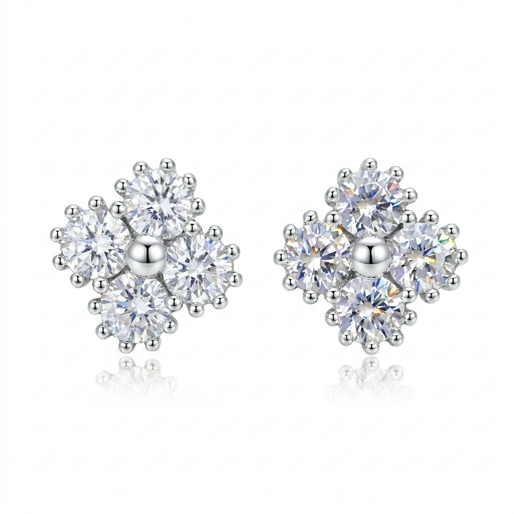 Van Cleef "White" Tennis Set