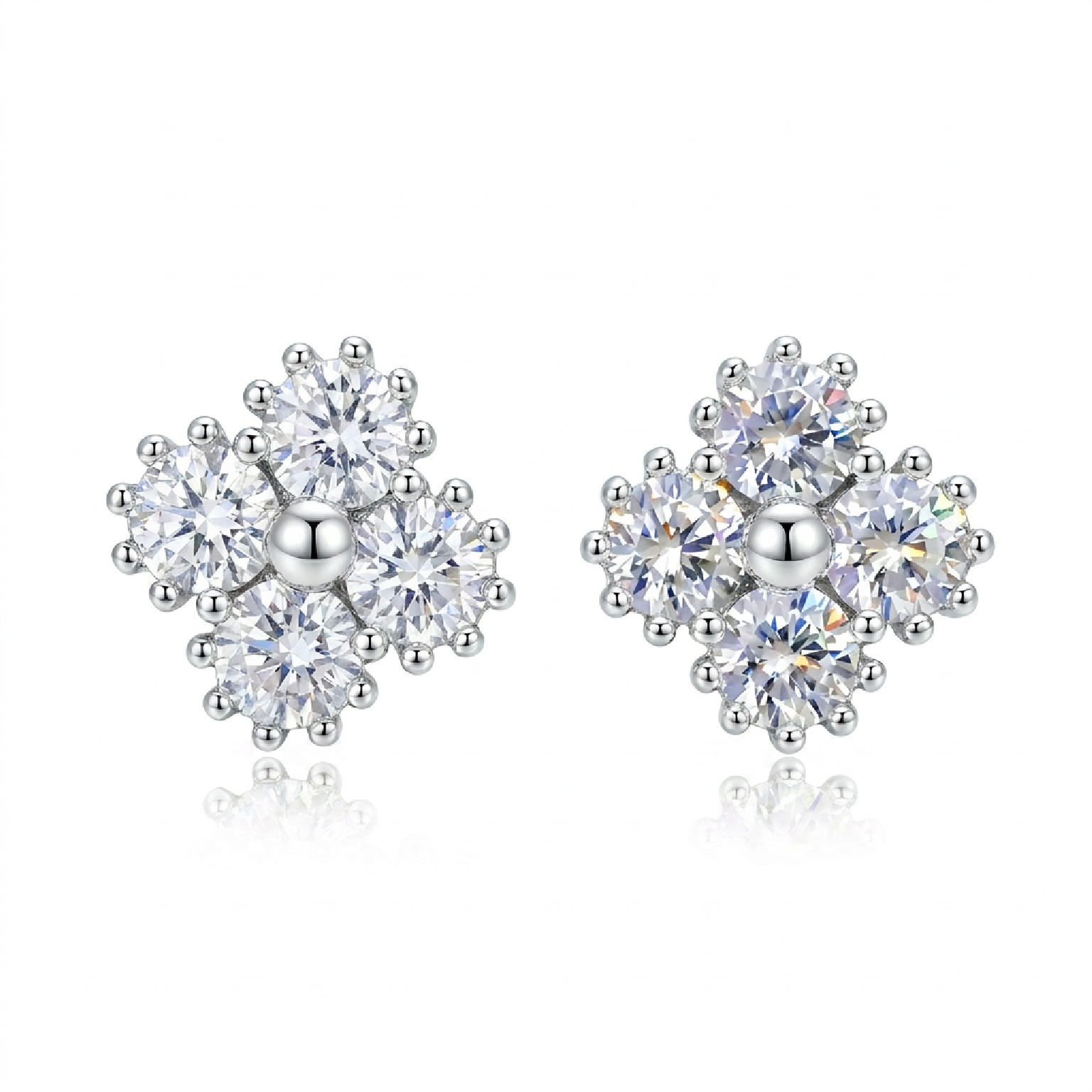 Van Cleef "White" Tennis Set