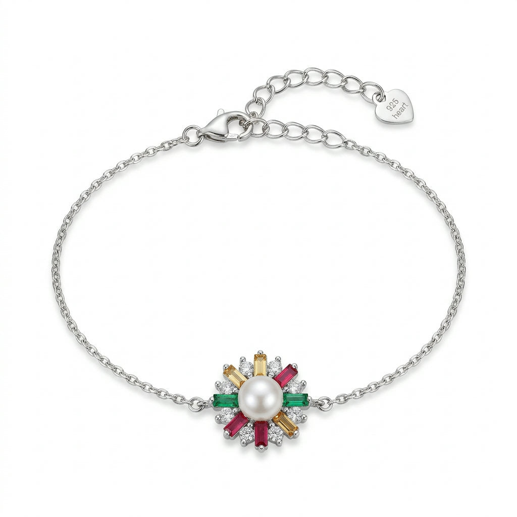Pearl Rainbow Bracelet