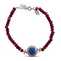 Ruby Bead Nazar Bracelet