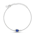 Sapphire Teardrop Bracelet