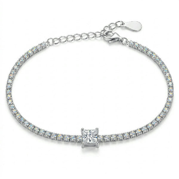 Crystal Princess Tennis Bracelet