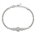 Clear Stone Glow Bracelet
