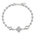 Van Cleef Bead Clover Bracelet