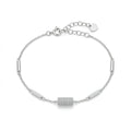 Pavé Bar Chain Bracelet