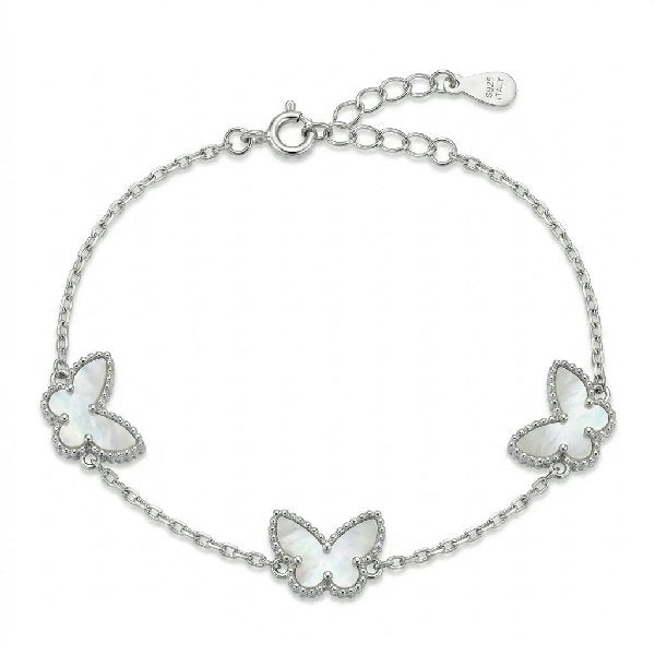 Pearl Butterfly Bracelet