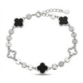Van Cleef Black Clover Bracelet