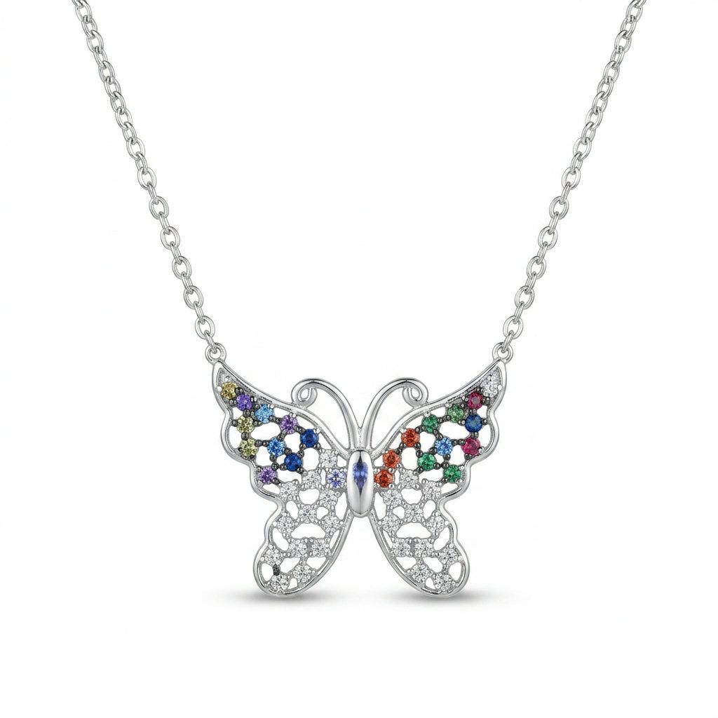 Rainbow Lace Butterfly